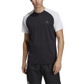 adidas Tennis T-shirt Club Color Block black/white Men